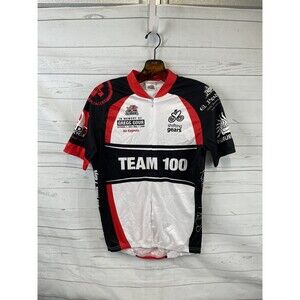 AUSSIE Cycling Jersey Black White Red Unisex Small Classic Cannondale  Bike USA